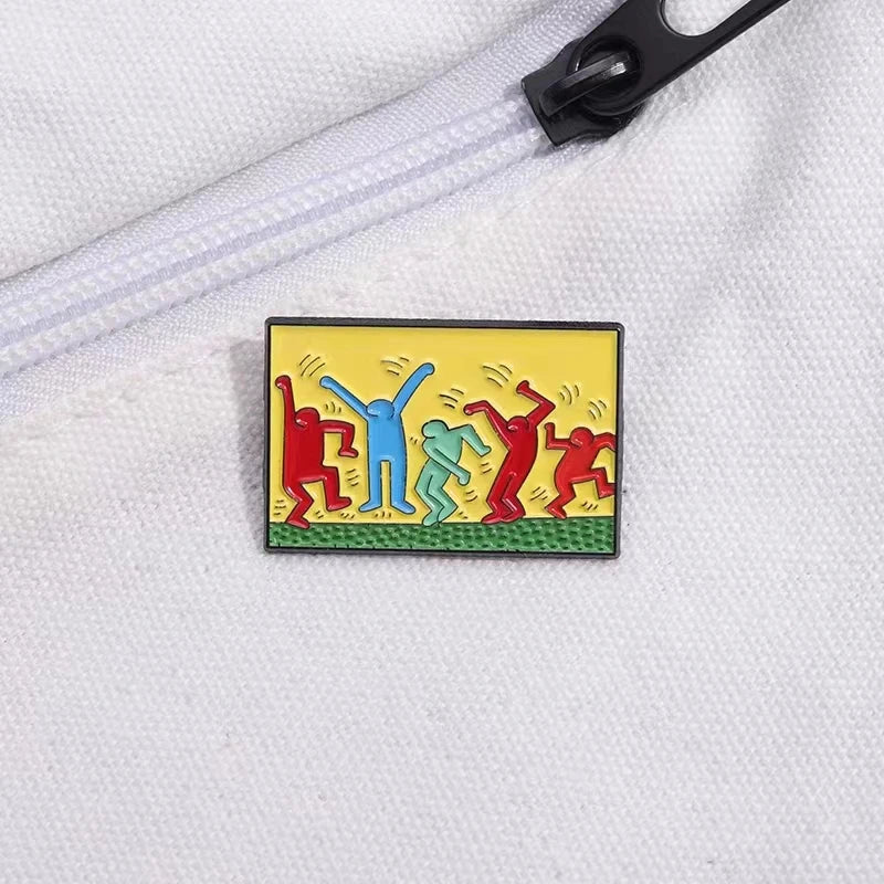 Cartoon Artist Pin