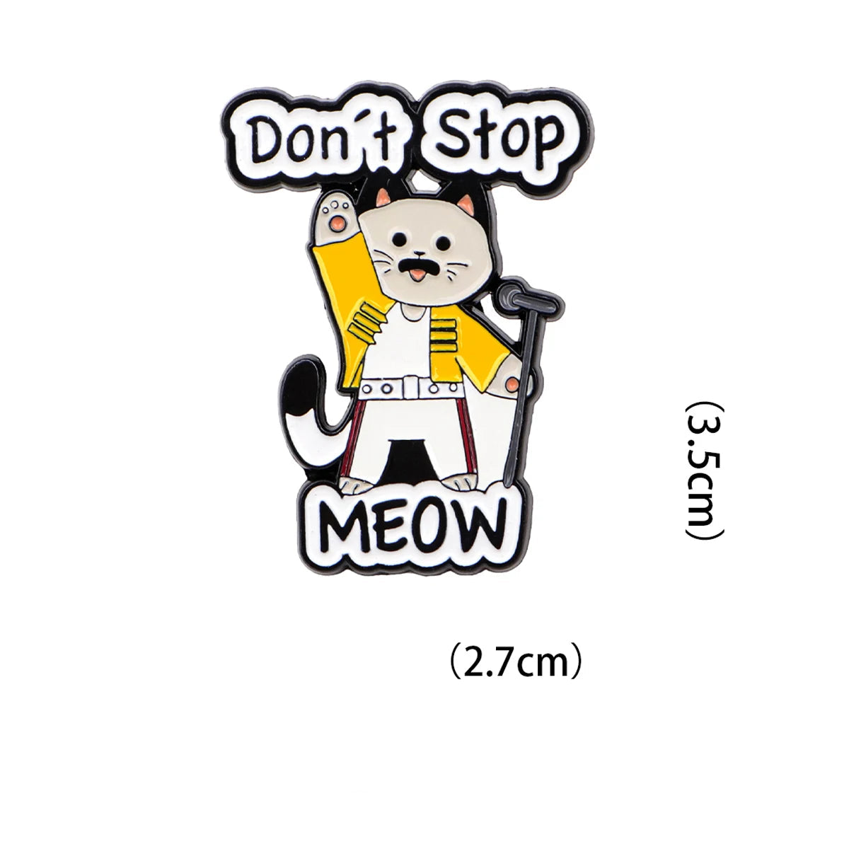 Musical Cat Pin