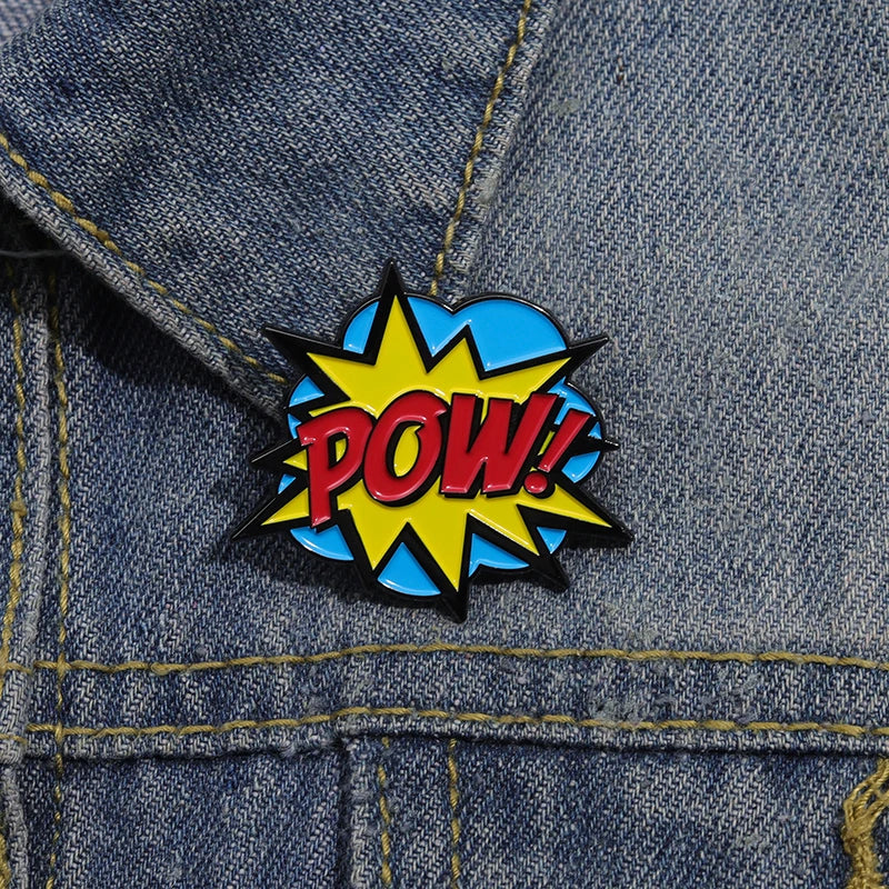 Blast Pow Boom Pin