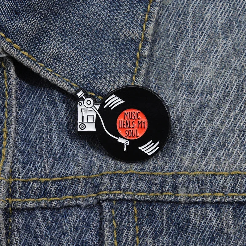 Music Heals My Soul Pin