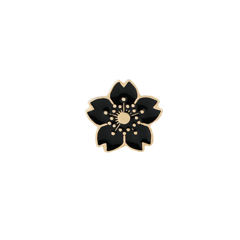 Mini Cherry Blossom Pin – 5 Colours