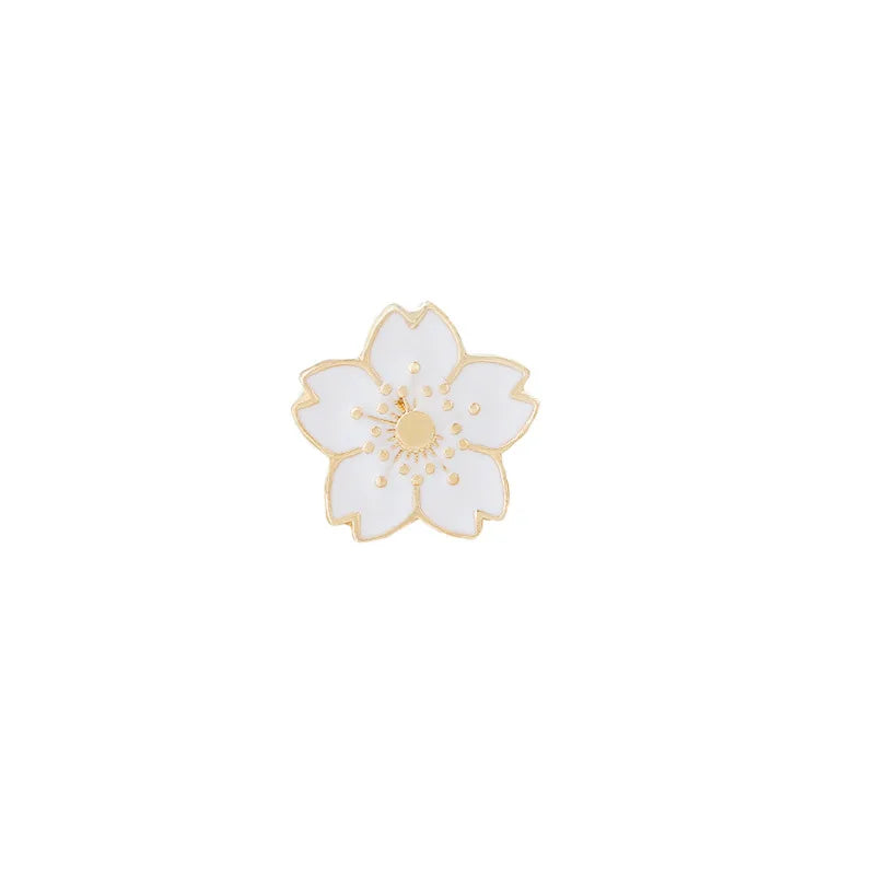 Mini Cherry Blossom Pin – 5 Colours