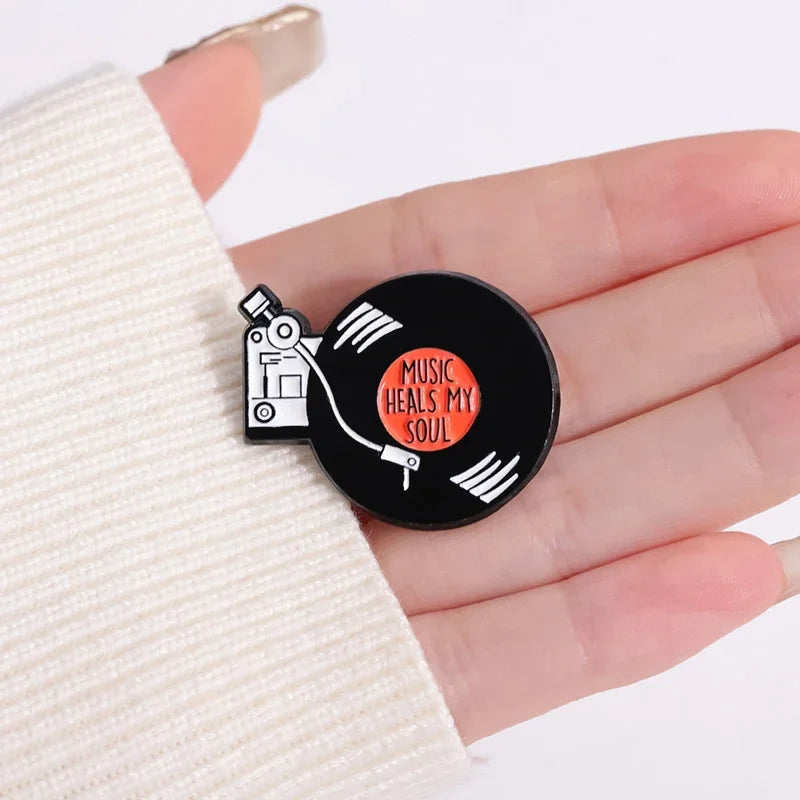 Music Heals My Soul Pin