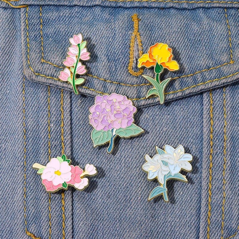 Flower Pins – 19 Variants