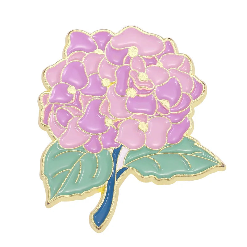 Botanical Flower Pin