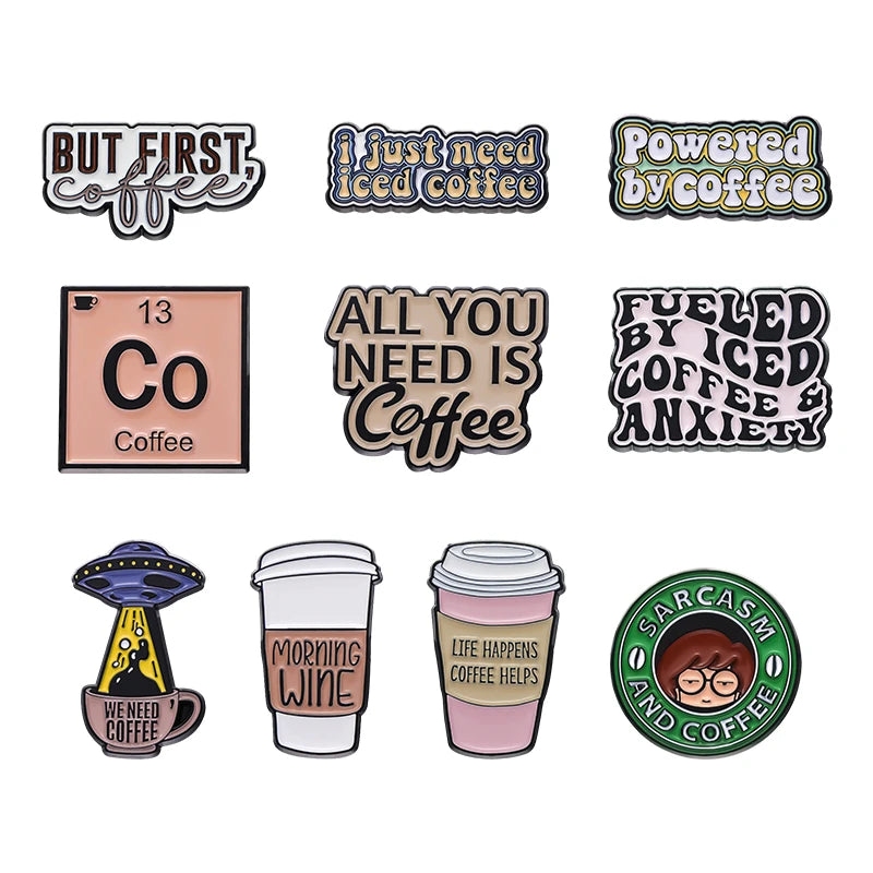 Coffee Cup Pin