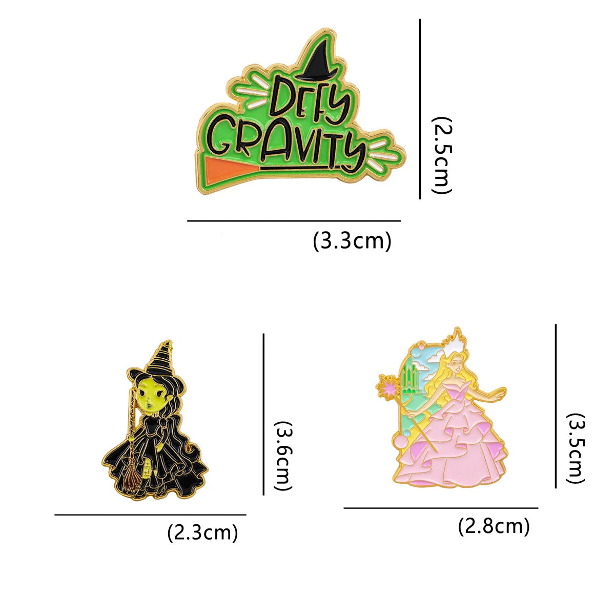 Funny Witch Pin