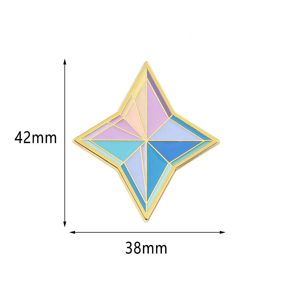 Anime Game Inspired Pin