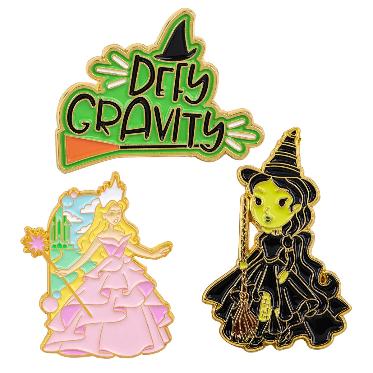 Funny Witch Pin