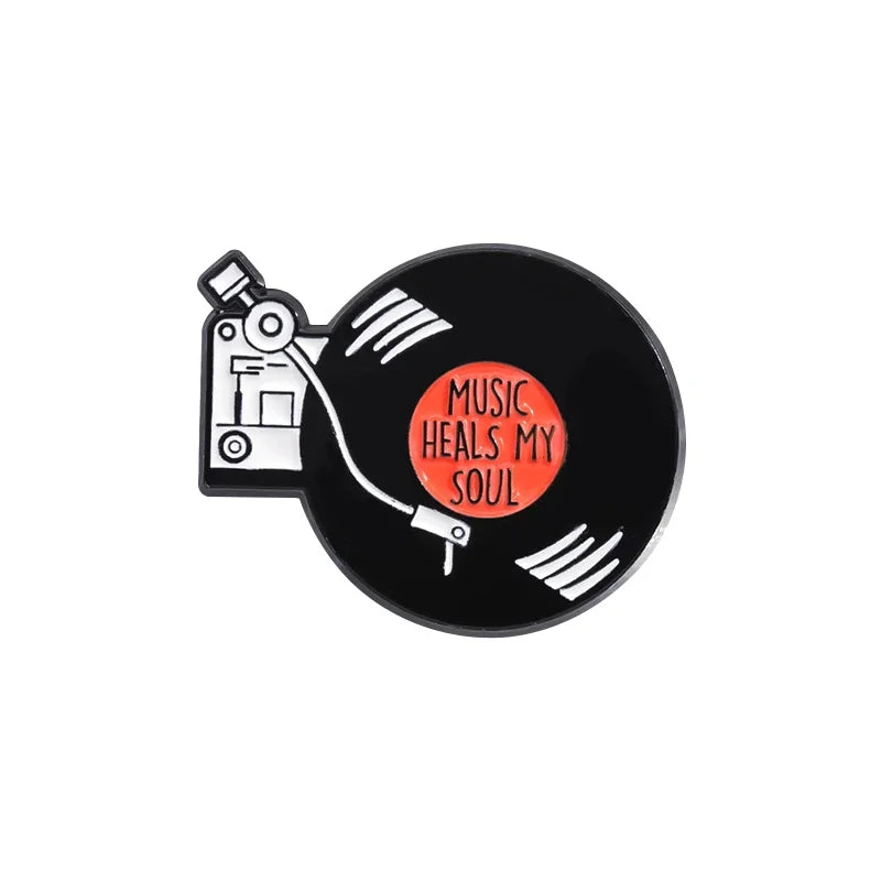 Music Heals My Soul Pin