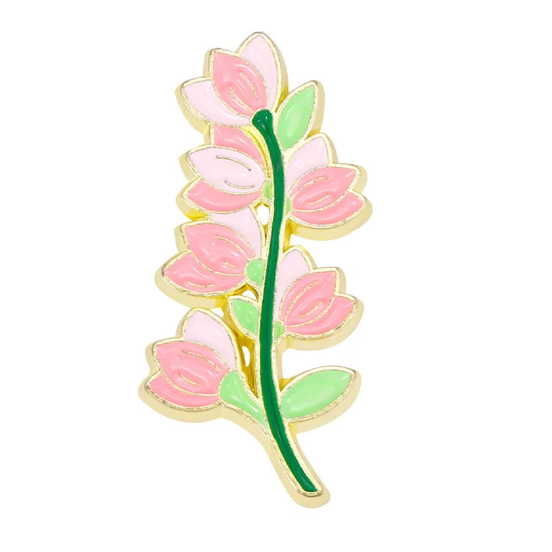 Botanical Flower Pin