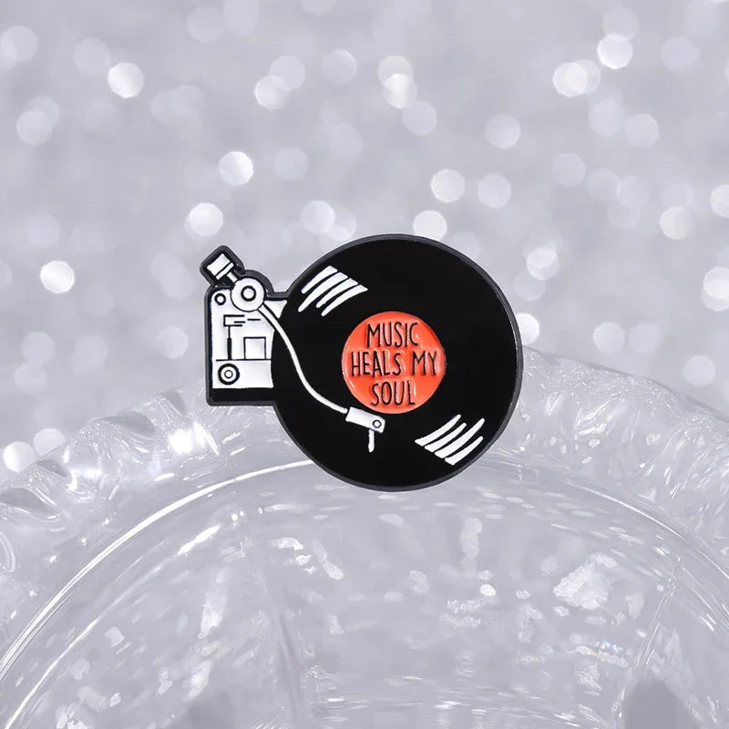 Music Heals My Soul Pin