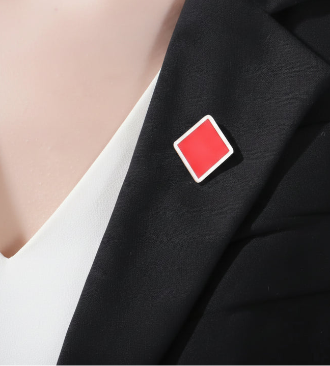 Playing Card Suit Pin