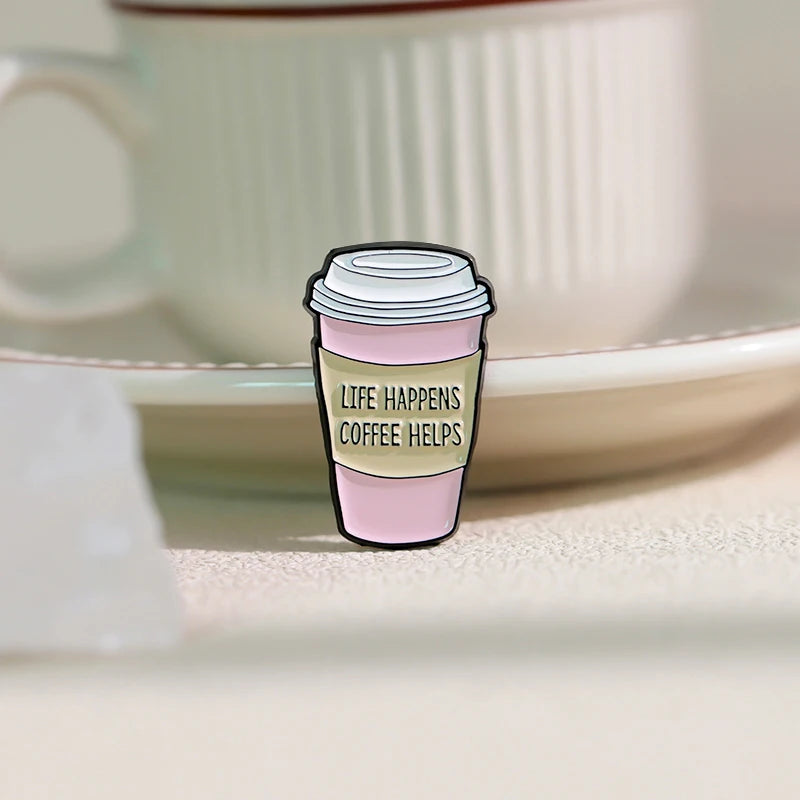 Coffee Cup Pin