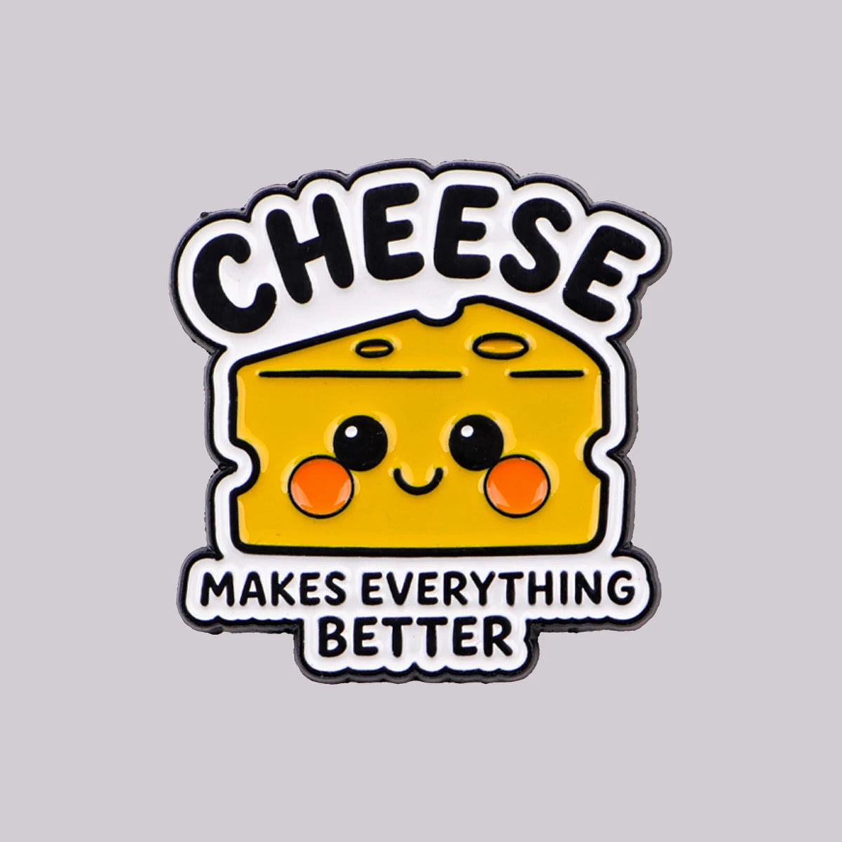 Cheese Quote Pin