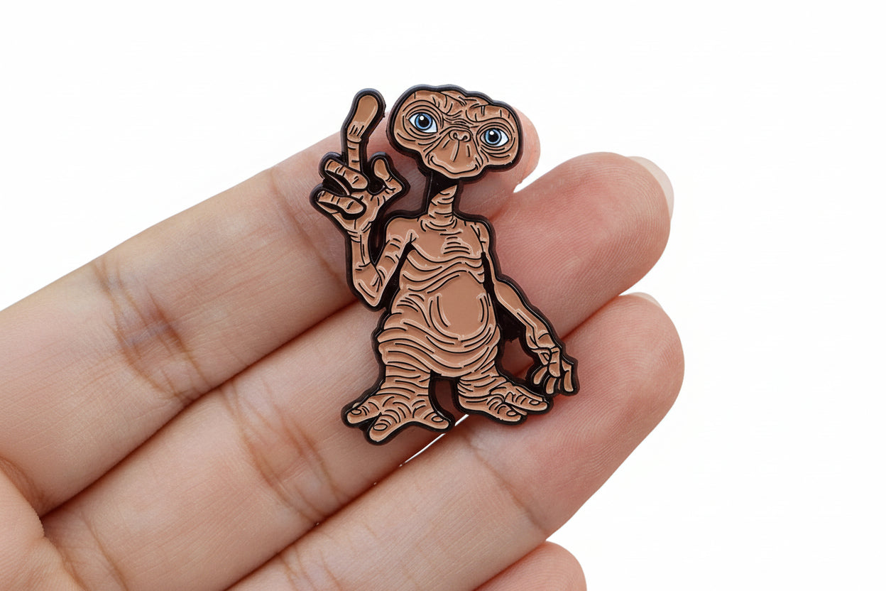 Funny Alien Pin