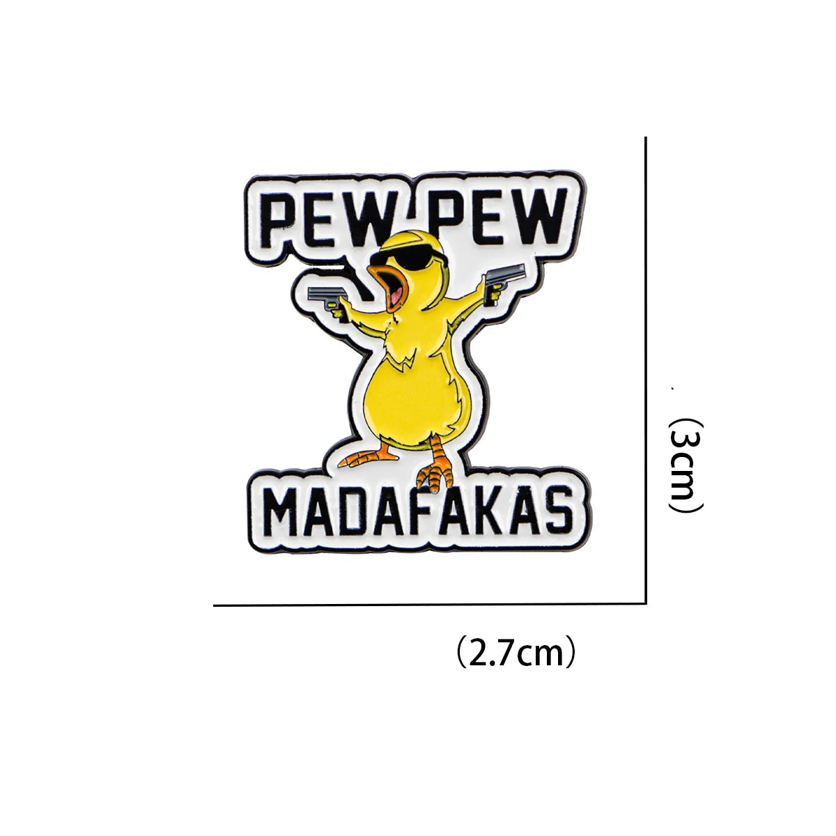 Funny Yellow Duck Pin