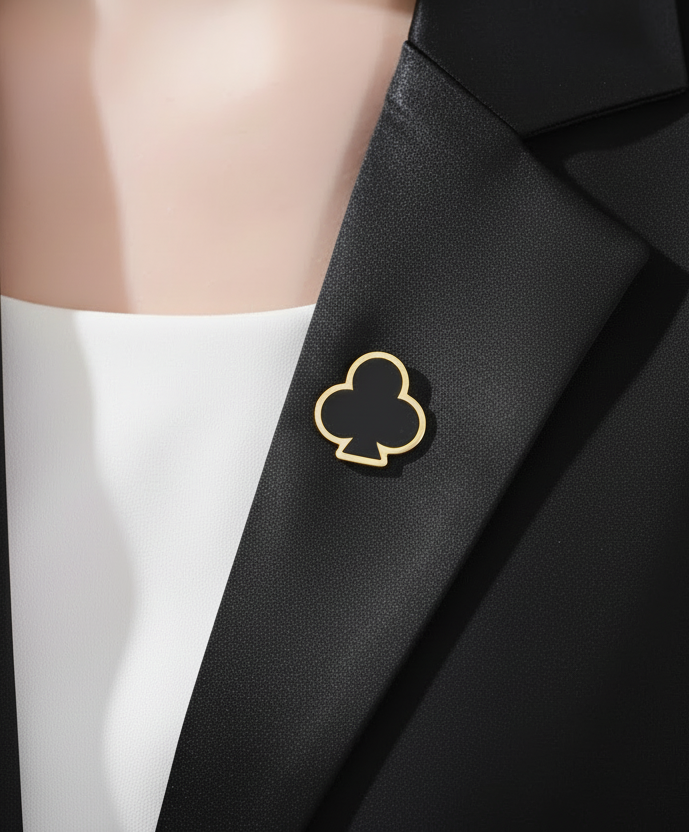 Playing Card Suit Pin