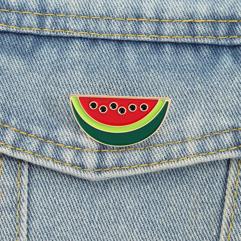 Watermelon Slice Pin