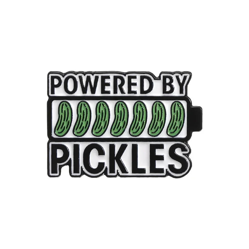 Powered by Pickles Pin