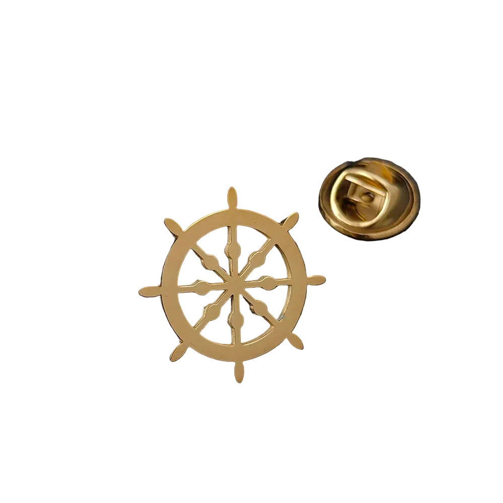 Vintage Ship Rudder Brooch