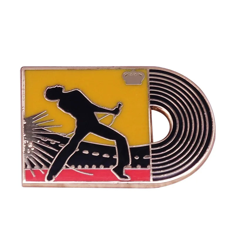 Classic Rock CD Pin – 10 Variants