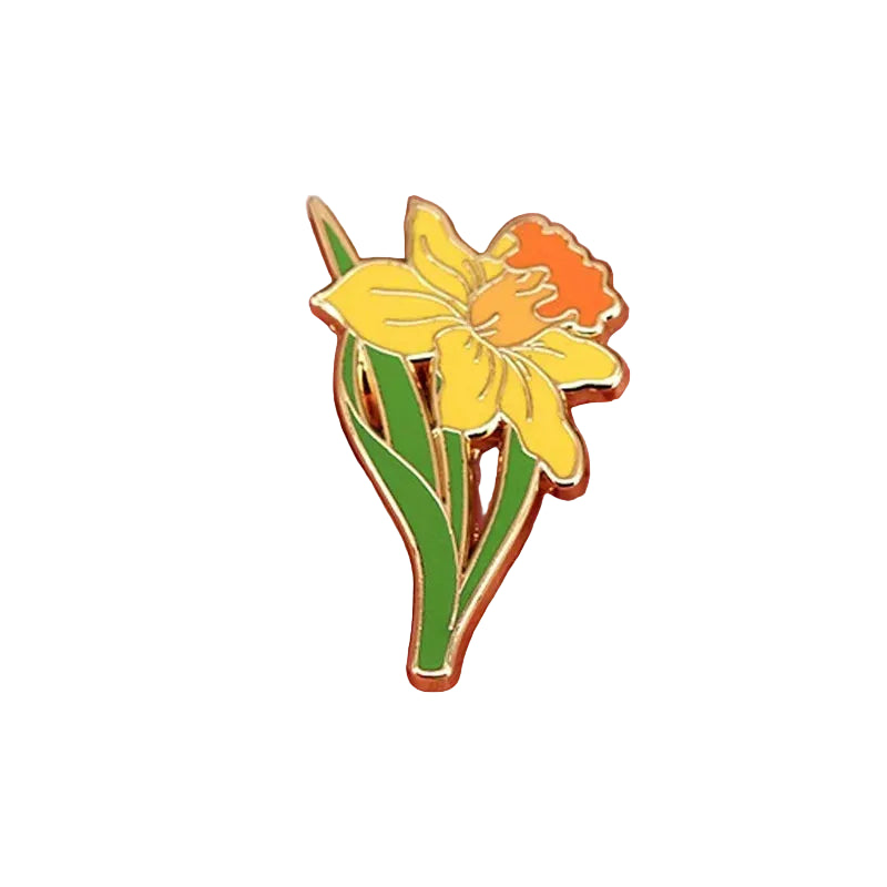 Yellow Daffodil Pin