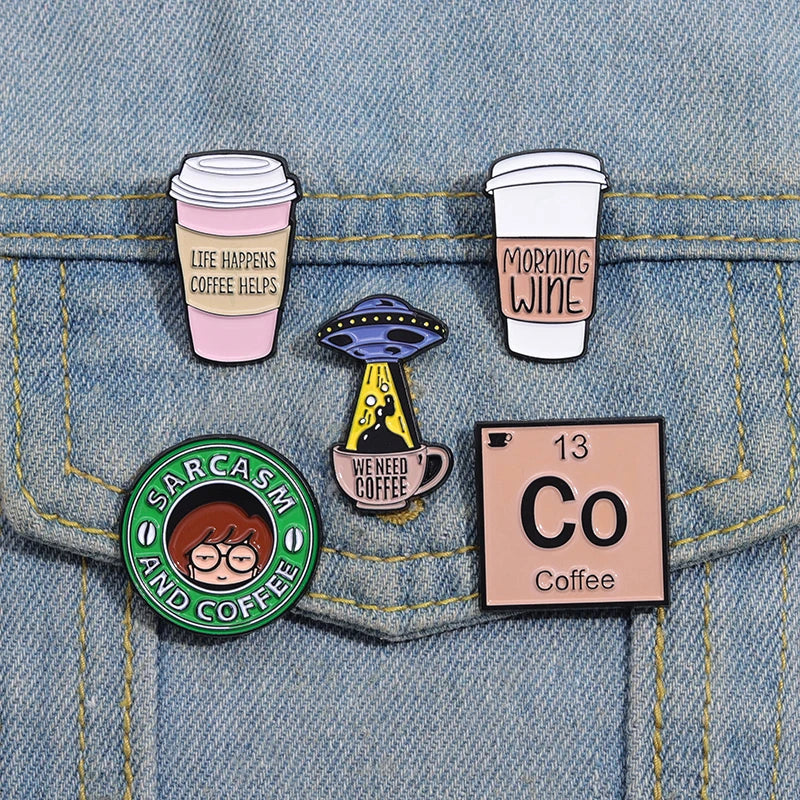 Coffee Cup Pin