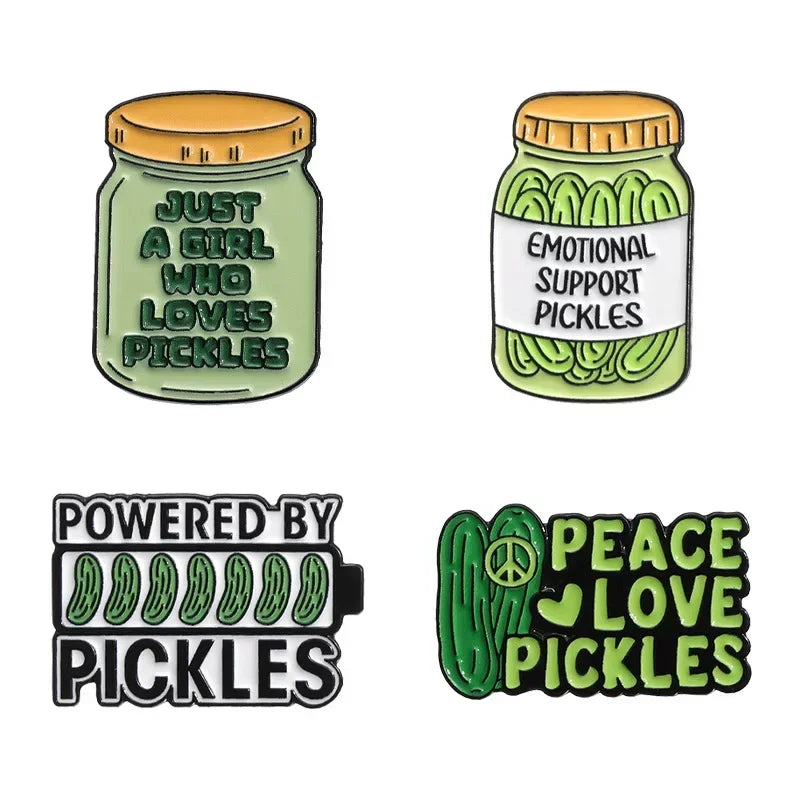 Powered by Pickles Pin