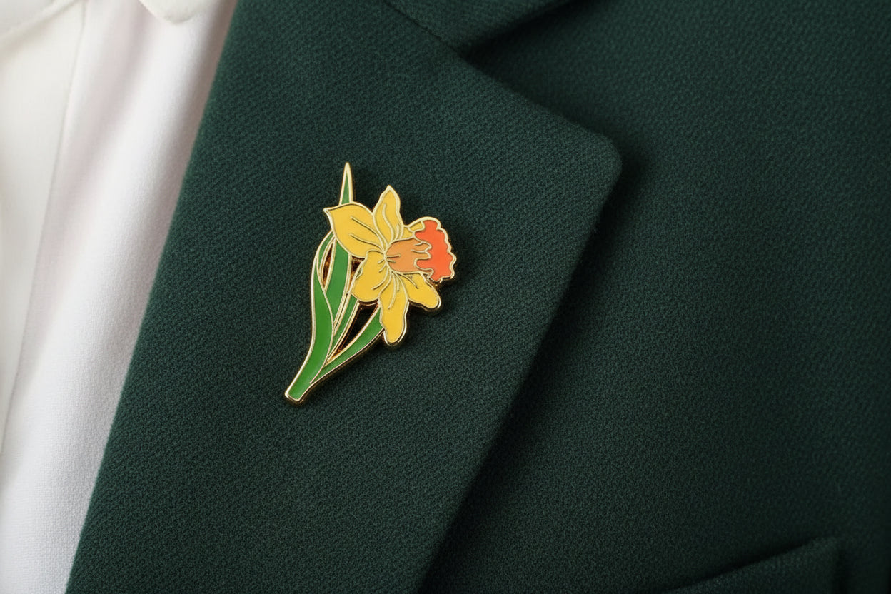 Yellow Daffodil Pin