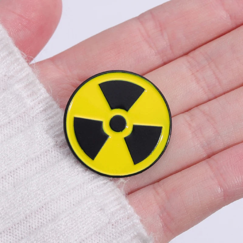 Radiation Warning Pin