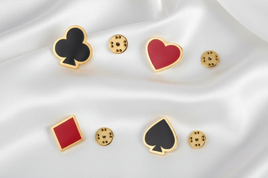 Playing Card Suit Pin