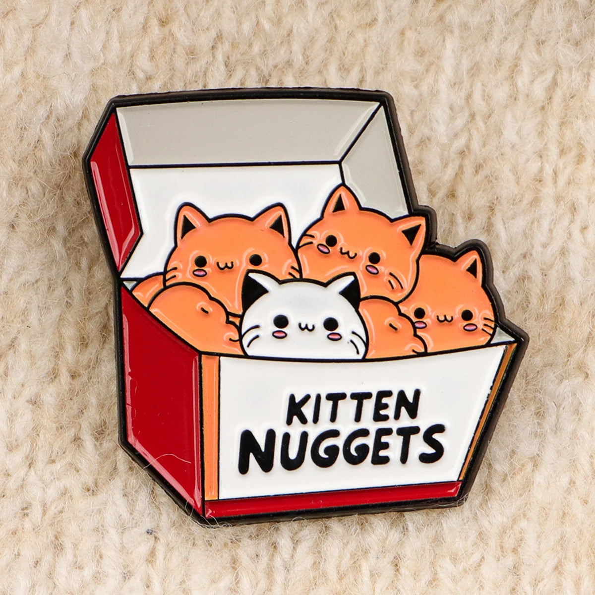 Cartoon Cat Pin