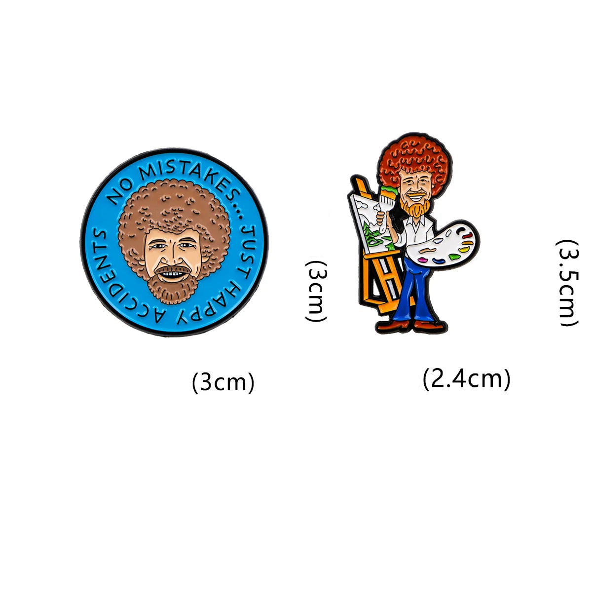Artist Pin Set (2 pieces)