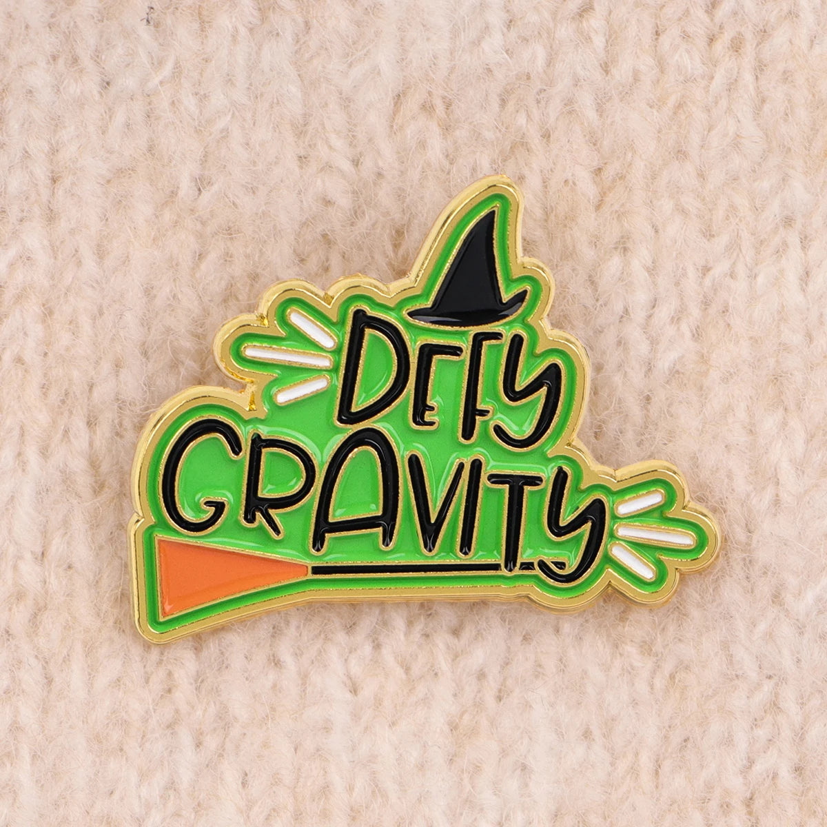 Funny Witch Pin