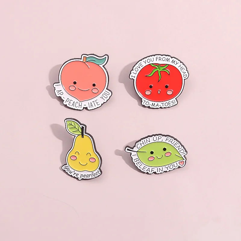 Positive Fruit Pin