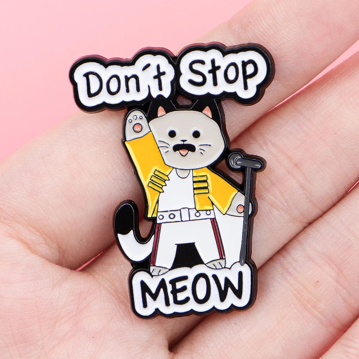 Musical Cat Pin