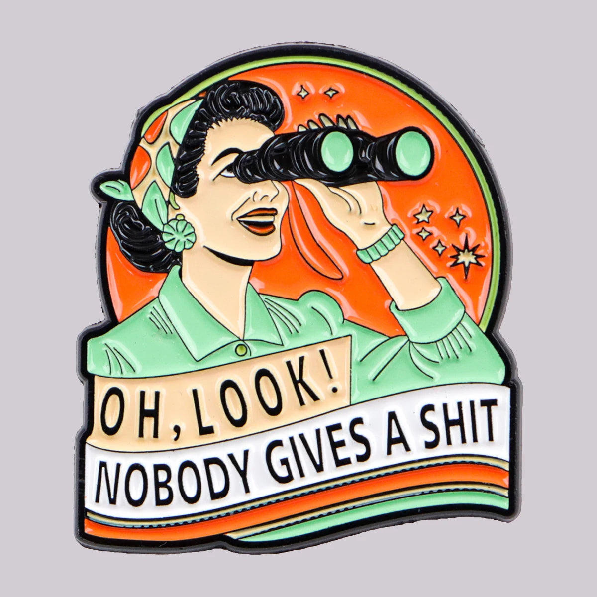Sarcastic Quote Brooch