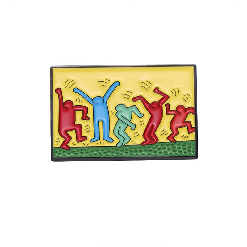 Cartoon Artist Pin
