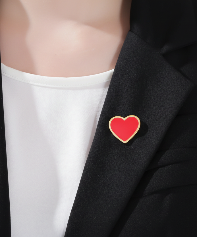 Playing Card Suit Pin
