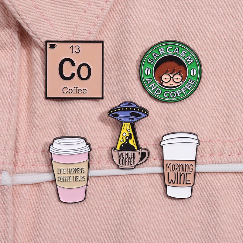 Coffee Cup Pin