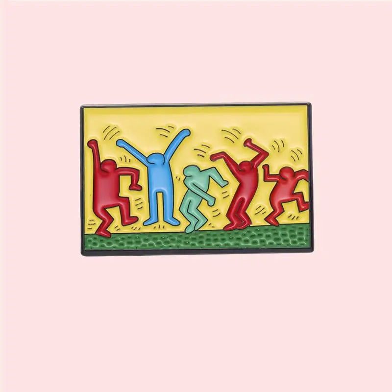 Cartoon Artist Pin