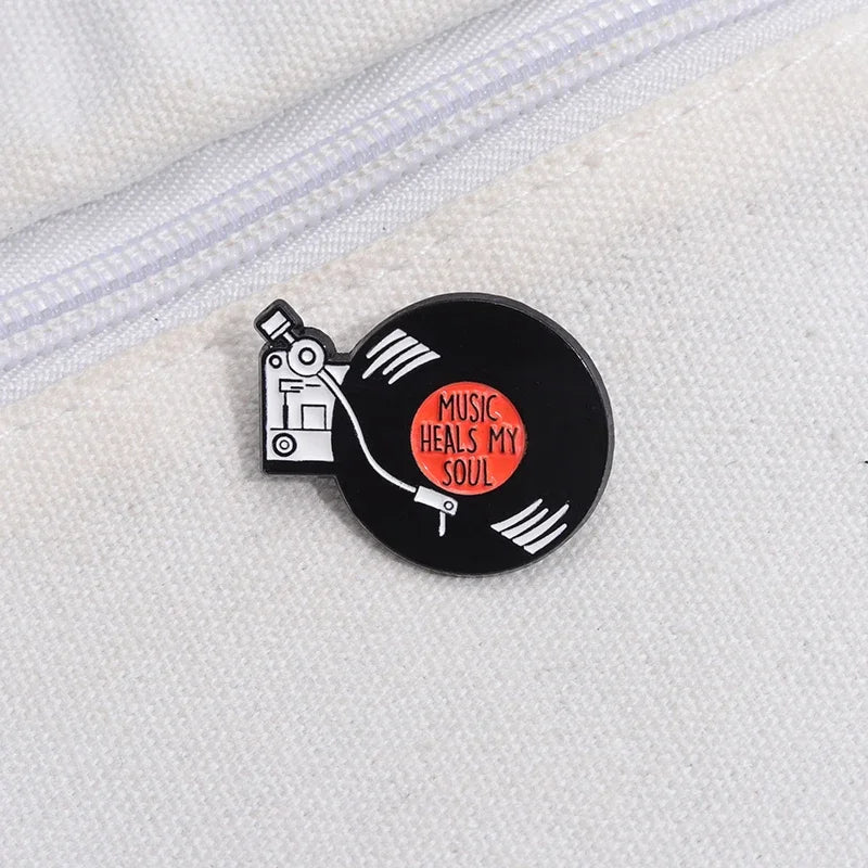 Music Heals My Soul Pin