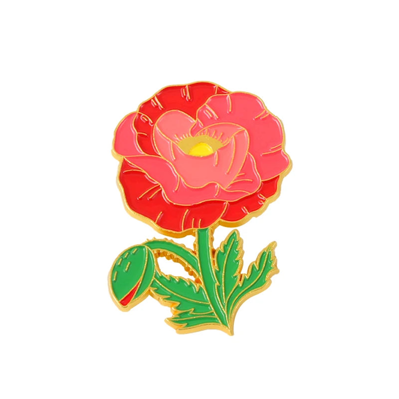 Flower Pins – 19 Variants