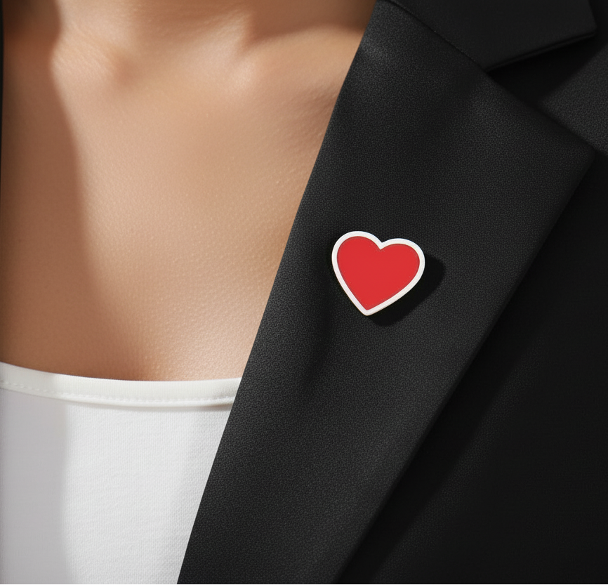 Playing Card Suit Pin