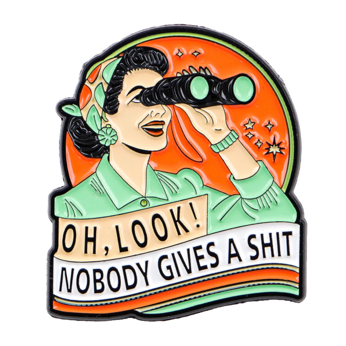 Sarcastic Quote Brooch