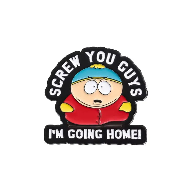 Cute Cartoon Character Brooch