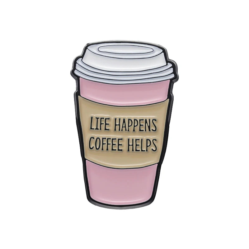 Coffee Cup Pin